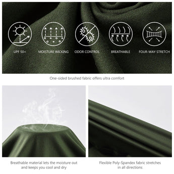 Men's UPF 50+ Hunting Fishing Shirt FS22M - Bassdash