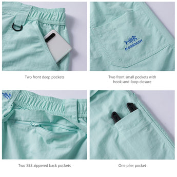 Women's UPF 50+ Quick Dry Fishing Shorts FP03W - Bassdash