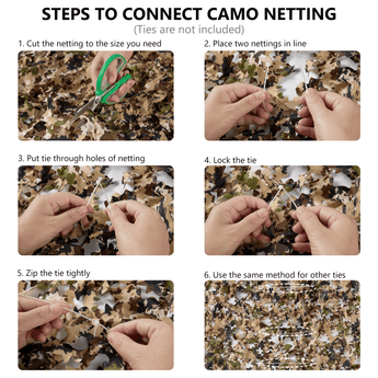 Camo Netting for Hunting Blind - Bassdash