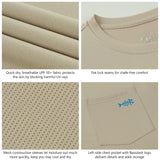 Men’s UPF 50+ Long Sleeve Sun Shirt with Chest Pocket - Bassdash