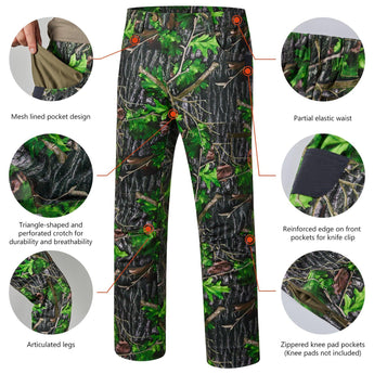 Men's Tracker Lightweight Hunting Pants for Early Season - Bassdash