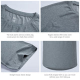 Lightbare Men Short Sleeve Shirt Lightweight Quick Dry Anti Odor - Bassdash