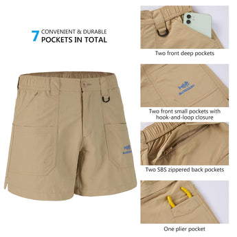 Youth 5in UPF 50+ Quick Dry Fishing Shorts FP03Y - Bassdash