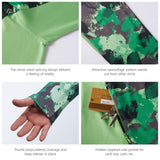 Men's UPF 50+ Camo Fishing Hoodie Shirts with Face Cover FS25M - Bassdash