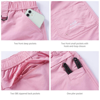 Women's UPF 50+ Quick Dry Fishing Shorts FP03W - Bassdash