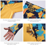 Men's UPF 50+ Camo Fishing Hoodie Shirts with Face Cover FS25M - Bassdash