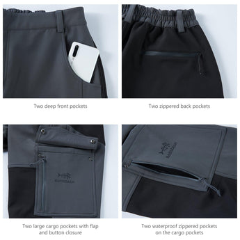 Men's Splice Insulated Softshell Hunting Pants - Bassdash