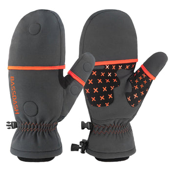 Unisex WinteFlex Insulated Convertible Mittens - Bassdash