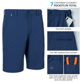 Men's UPF 50+ 10.5” Cargo Shorts Quick Dry Water Resistant FP01M - Bassdash