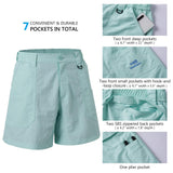 Men's 6in Quick Dry Water Resistant UPF 50+ Shorts FP03M - Bassdash