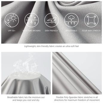 Men's UPF 50+ 1/4 Zipper Fishing hoodie Shirts FS24M - Bassdash