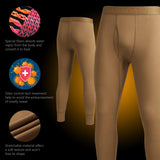 Men's Lightweight Thermal Base Layer Bottom FS19M - Bassdash