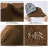 Unisex Winter Warm Knit Beanie Hats - Bassdash