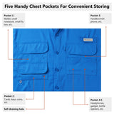 Men's UPF 50+ Short Sleeve Button Down - Bassdash