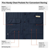 Men's UPF 50+ Long Sleeve Fishing Button Down Shirt FS21M - Bassdash
