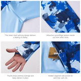 Men's UPF 50+ Camo Fishing Hoodie Shirts with Face Cover FS25M - Bassdash