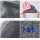 Unisex Winter Warm Knit Beanie Hats - Bassdash