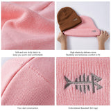 Unisex Winter Warm Knit Beanie Hats - Bassdash