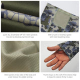 Men's UPF 50+ Long Sleeve Hunting Hoodie with Mask FS06M - Bassdash