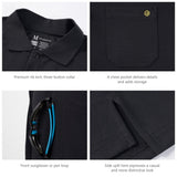 Lightbare Men's Performance Polo Shirt - Bassdash