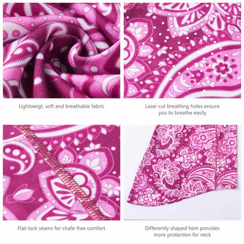 UPF 50+ Neck Gaiter with Breathable Holes - Bassdash