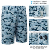 Men's UPF 50+ 10.5” Cargo Shorts Quick Dry Water Resistant FP01M - Bassdash