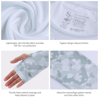 Women’s UPF 50+ Camo Long Sleeve Fishing Shirts - Bassdash