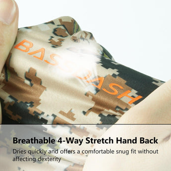 Men's Camo Hunting Gloves for Warm Weather HG01M - Bassdash