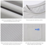 Men’s UPF 50+ Long Sleeve Fishing Shirt with Chest Pocket - Bassdash