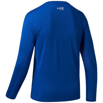 Men’s UPF 50+ Long Sleeve Fishing Shirt with Chest Pocket - Bassdash