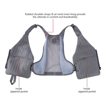 Bassdash Multi Pocket Fishing Vest FV12 - Bassdash