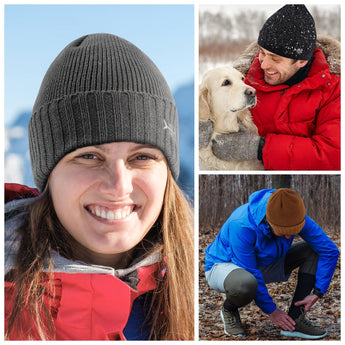 Fleece Lining Winter Knit Beanie - Bassdash