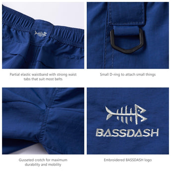 Women's UPF 50+ Quick Dry Fishing Shorts FP03W - Bassdash