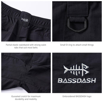 Women's UPF 50+ Quick Dry Fishing Shorts FP03W - Bassdash