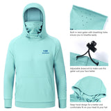 Youth Fishing Fleece Hoodie with Mask FS18Y - Bassdash