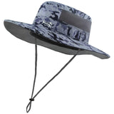 Unisex UPF 50+ Wide Brim Bucket Hat with Detachable Neck Flap FH02 - Bassdash