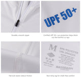 Men's UPF 50+ 1/4 Zipper Fishing hoodie Shirts FS24M - Bassdash