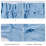 Men's UPF 50+ 10.5” Cargo Shorts Quick Dry Water Resistant FP01M - Bassdash