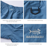 Men's 6in Quick Dry Water Resistant UPF 50+ Shorts FP03M - Bassdash