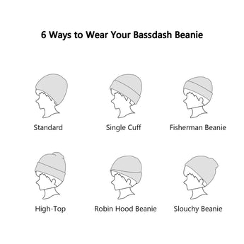 Unisex Winter Warm Knit Beanie Hats - Bassdash