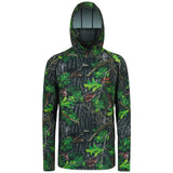 Men's UPF 50+ Long Sleeve Hunting Hoodie with Mask FS06M - Bassdash