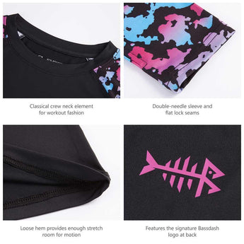 Women’s UPF 50+ Camo Long Sleeve Fishing Shirts - Bassdash