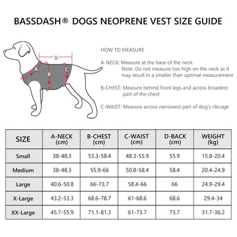 Dog Neoprene Hunting Vest FV10 - Bassdash