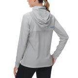 Women’s UPF 50+ Long Sleeve Hoodie Half Zip Shirt - Bassdash