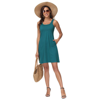 Lightbare Women's UPF 50+ Tank Dress LB03W - Bassdash