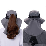 Unisex UPF 50+ Water Resistant Sun Hat with Neck Flap FH06 - Bassdash