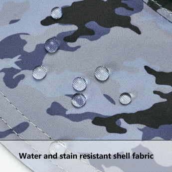 Unisex UPF 50+ Wide Brim Bucket Hat with Detachable Neck Flap FH02 - Bassdash