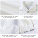 Men's UPF 50+ Long Sleeve Fishing Button Down Shirt FS21M - Bassdash