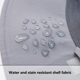 Unisex UPF 50+ Wide Brim Bucket Hat with Detachable Neck Flap FH02 - Bassdash