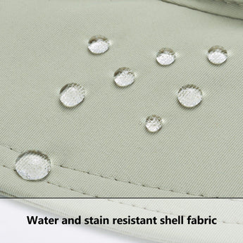 Unisex UPF 50+ Wide Brim Bucket Hat with Detachable Neck Flap FH02 - Bassdash